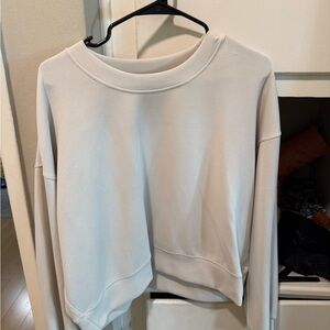 Lululemon softreme Bone Women's Cream Crewneck